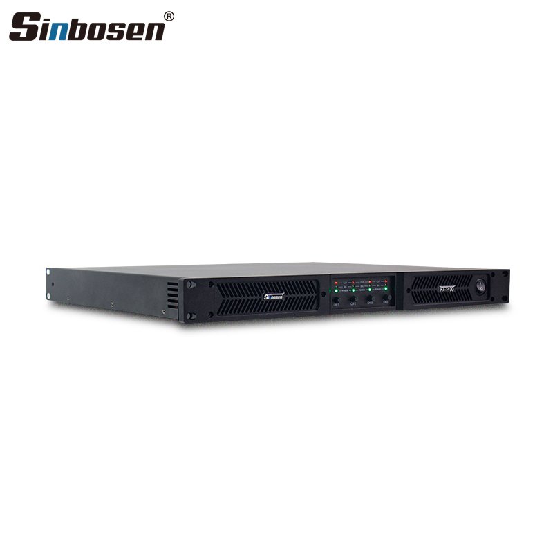 Stage Sound Standard 4 Channel 1U Class D Digital Audio K4-1400 Stereo Pa High Power Mf Linear Array Public Address Amplifier