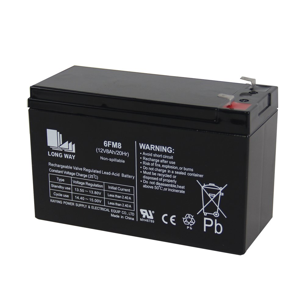 Deep Cycle Lead-acid AGM Rechargeable Valve Regulated AGM Batteries12V8Ah for Sound Speaker UPS And Toy Cars