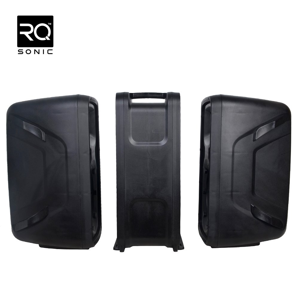 RQSONIC PPSA2750MX-BT 2*8 inch Powered Speaker audio system trolley active speaker