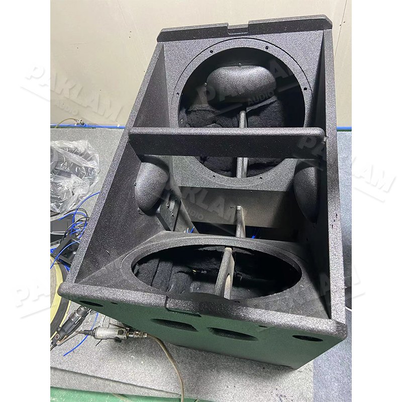 PAKLAM AUDIO dual 15 inch box Good Quality stage pro system speaker neodymium subwoofer powered professional audio video
