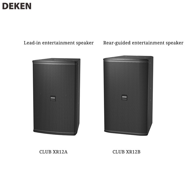 DEKEN CLUB XR12A 2 Unit 2 Crossover Front Inverted Audio Sound Equipment 12 Inch Lead-in Entertainment Speaker for Karaoke Club