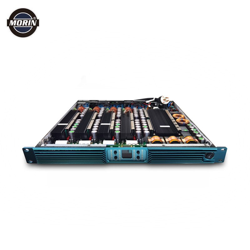 1U Class D High Power 4 Channel x 3100 Watts Digital Professional Power Amplifier