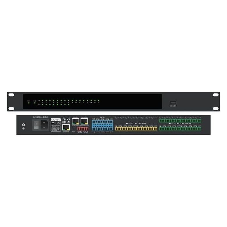2024 New Design Professional DSP Karaoke Audio Processor Metal Construction for Stage Sound Equipment