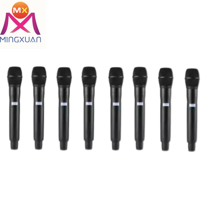 Mic Professional uhf 8 channel handheld cordless wireless microphone Stage Performance