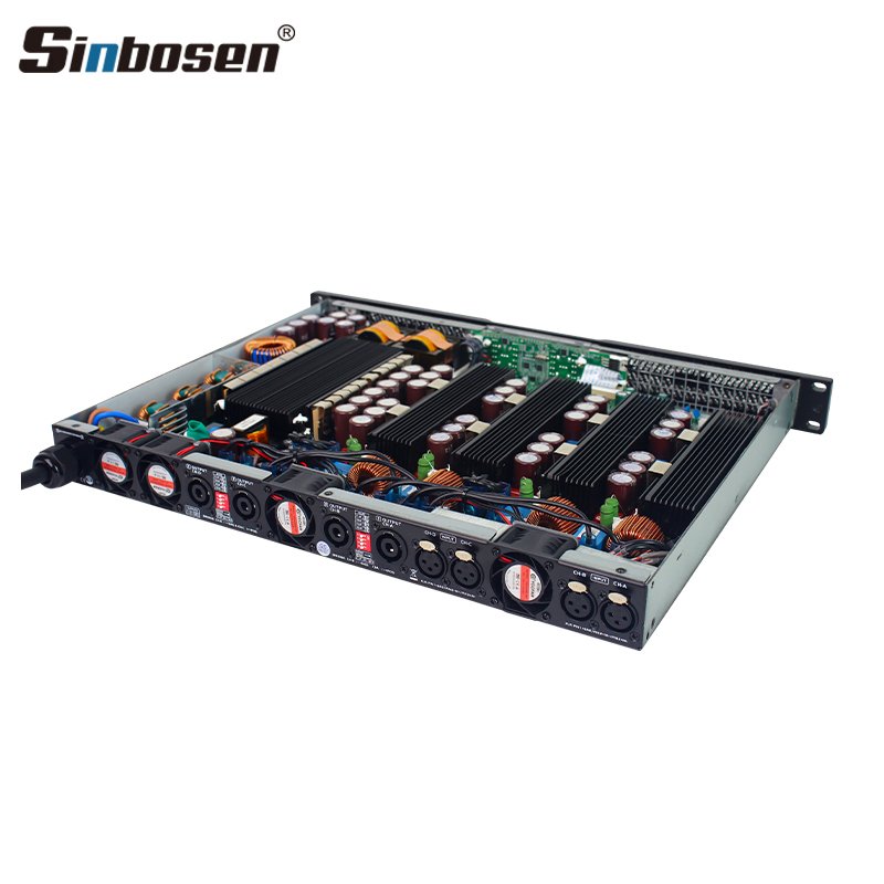 4CH X 1500W/2500W/3000W Stage Audio Gallium Nitride Focal Compact 4-Channel Digital Amplifier