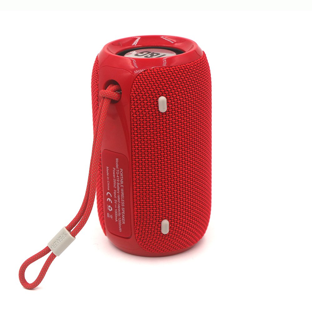 TG-419 Wireless Blue-tooth SubStereo Woofer Bass Fabric BT Speaker HIFI Music TWS Multicolor Outdoor Waterproof Portable Speaker