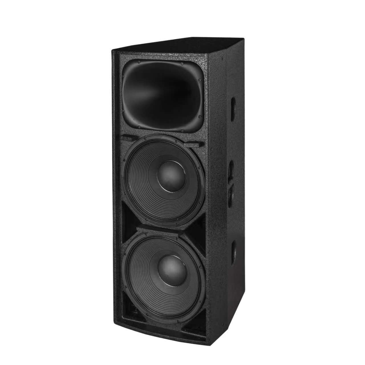 Two Way Full Range Powerful Audio Speaker with Double 15 Inch Woofers