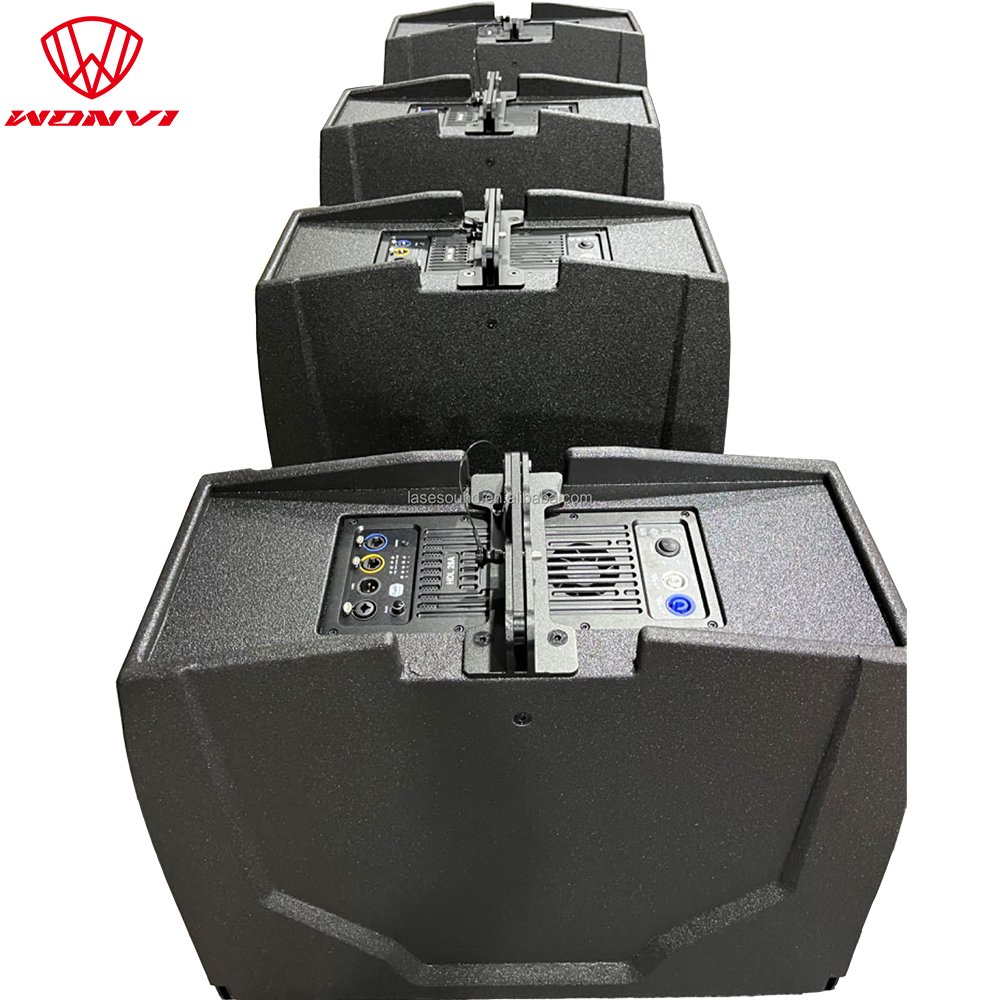 double 8 inch powered line array speaker HDL28A active pro sound system professional audio