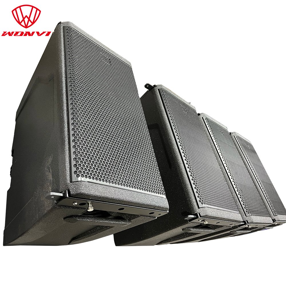 double 8 inch powered line array speaker HDL28A active pro sound system professional audio