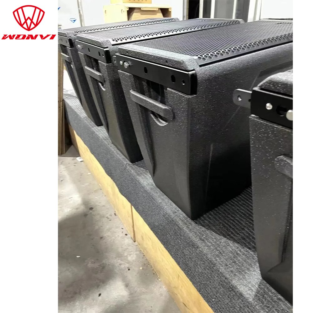 double 8 inch powered line array speaker HDL28A active pro sound system professional audio