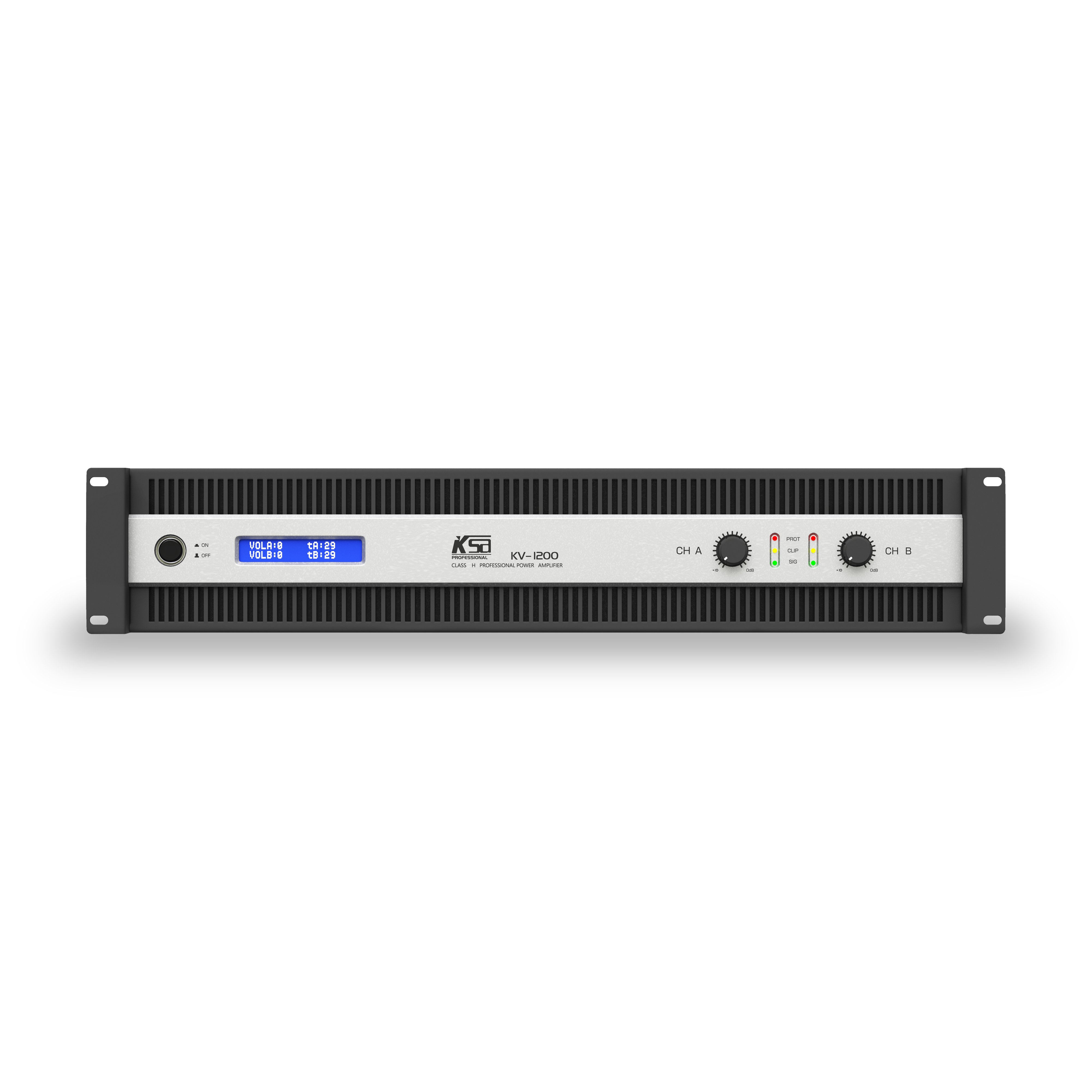 ksa factory supply oem 1200w pro high power amplifier