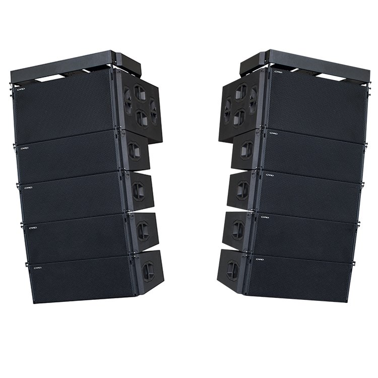 Professional Double 12 Inch Line Array Speakers Outdoor Indoor Audio Sound System Speaker For Church