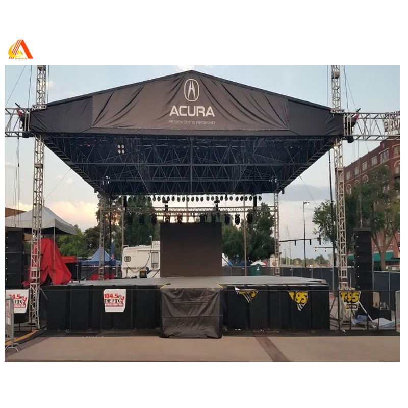 Factory price stage and truss system custom truss for sounds speaker LED displays DJ truss