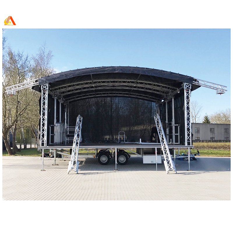 Factory price stage and truss system custom truss for sounds speaker LED displays DJ truss