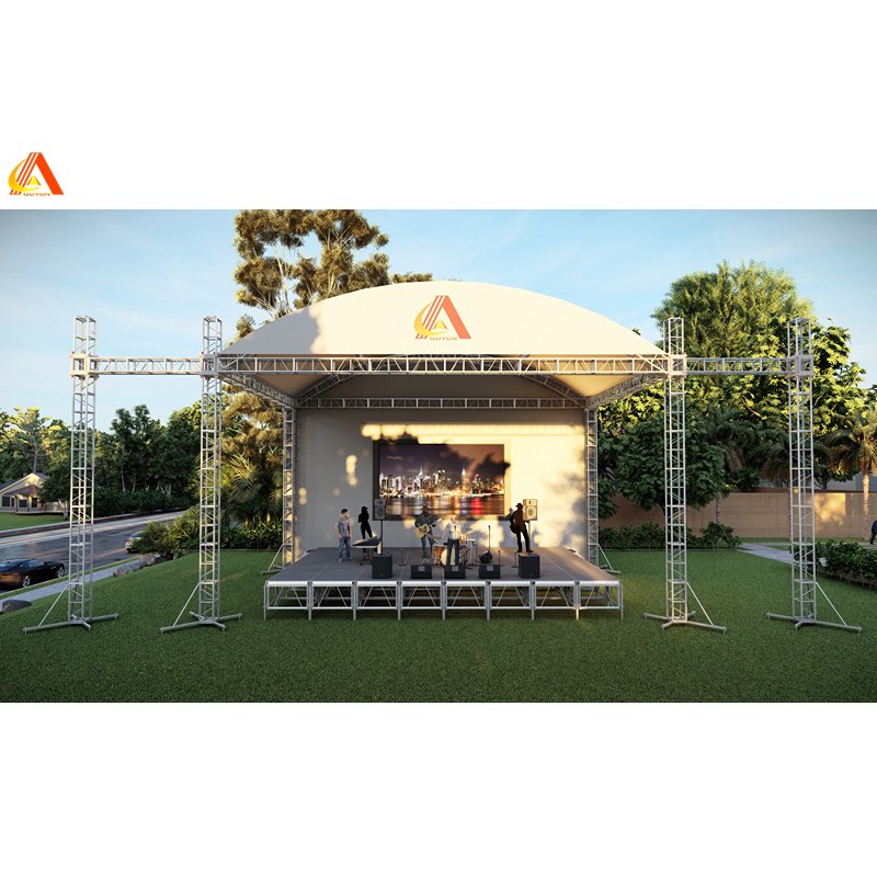 Factory price stage and truss system custom truss for sounds speaker LED displays DJ truss