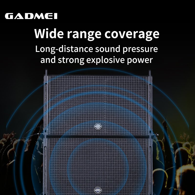 Active speakers 18 inch professional stage sub woofer pa speaker system 18 inch bass vibration 10 inch high mid speaker