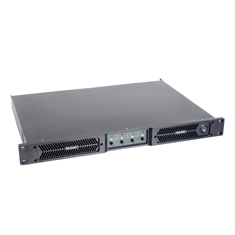 karaoke 800w 1u class d 4 channel dj K4-800 amplifier board professional