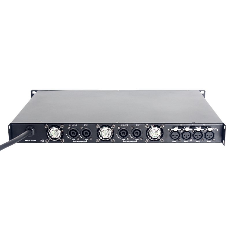 karaoke 800w 1u class d 4 channel dj K4-800 amplifier board professional