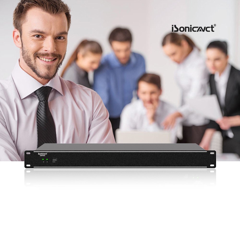 iSonicavct DMP0808 DJ Controller/Audio Speaker Management Console Mixer Professional Digital DSP Audio Sound Processor System