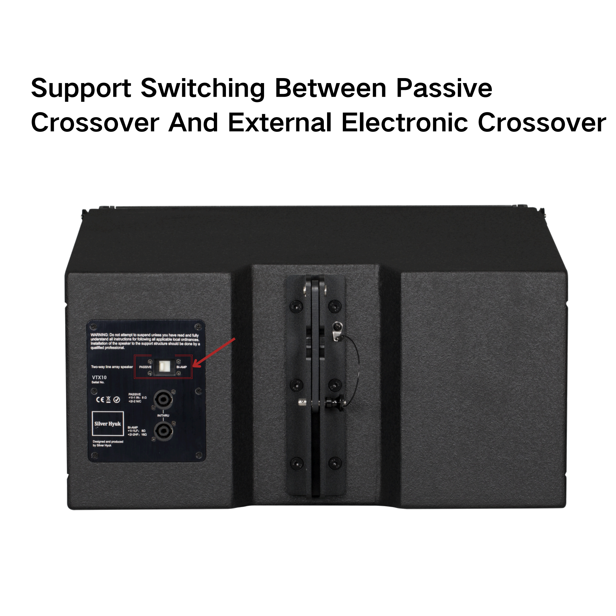 10 Inch Line Array 300W Indoor Outdoor Passive Sound Equipment Professional Audio System Line Array Speakers