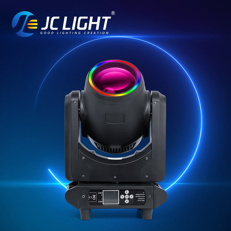 Dmx512 Beam 230W 7R Moving Head Light 230W Beam Light With Led Rgb Ring Sgarpy 7R Beam 230 Wedding Stage Disco Lighting