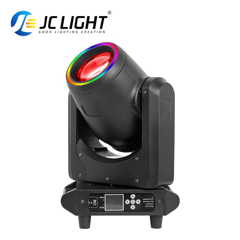 Dmx512 Beam 230W 7R Moving Head Light 230W Beam Light With Led Rgb Ring Sgarpy 7R Beam 230 Wedding Stage Disco Lighting