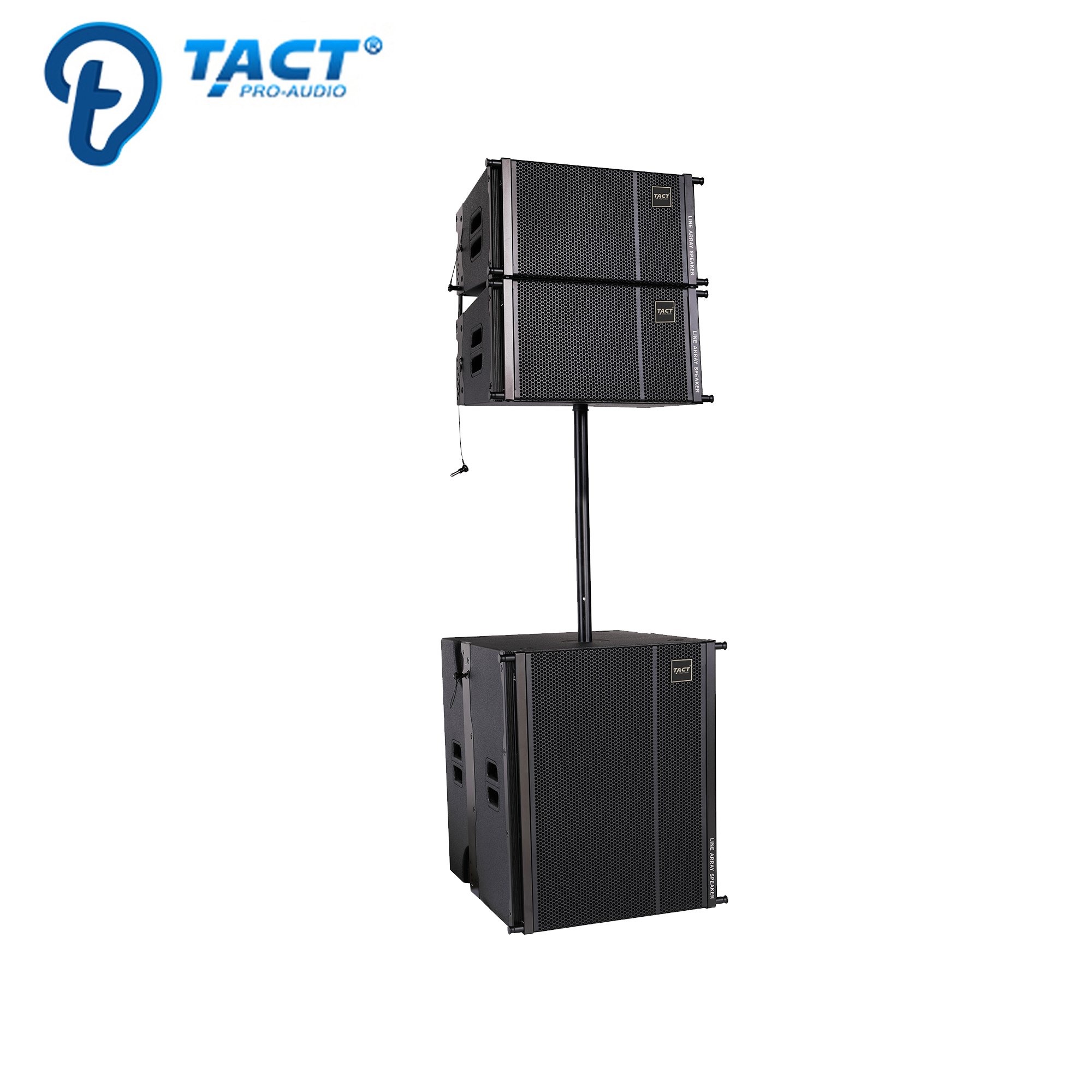 New design single 10 inch powered line array sound system mini line array speaker for church