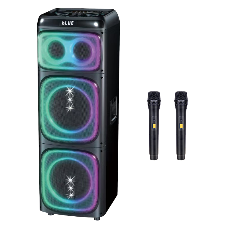 hifi big party box speaker 1000w dual 10 inch wireless bluetooth karaoke speaker original portable audio tone speakers with mic