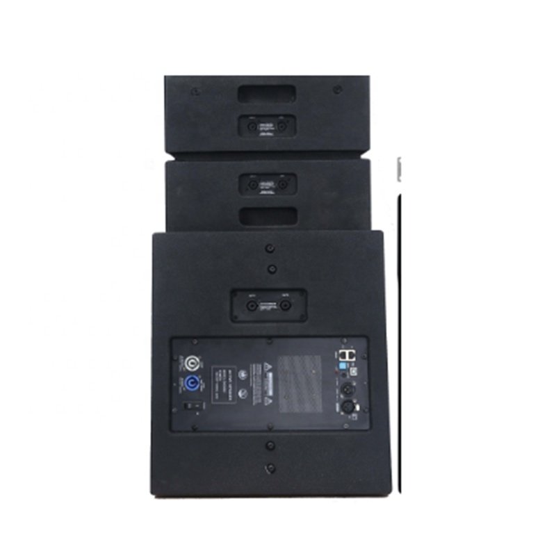 Double 5 Inches Woofer Birch Plywood Line Array Passive 480W Loudspeaker Sound System Line Arrays for Gymnasium Sports Hall