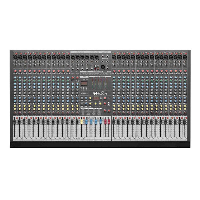 High quality 32 Channel professional audio power analog karaoke usb audio mixer equipment with effect for live sound
