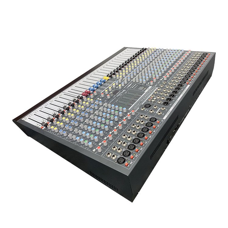 High quality 32 Channel professional audio power analog karaoke usb audio mixer equipment with effect for live sound