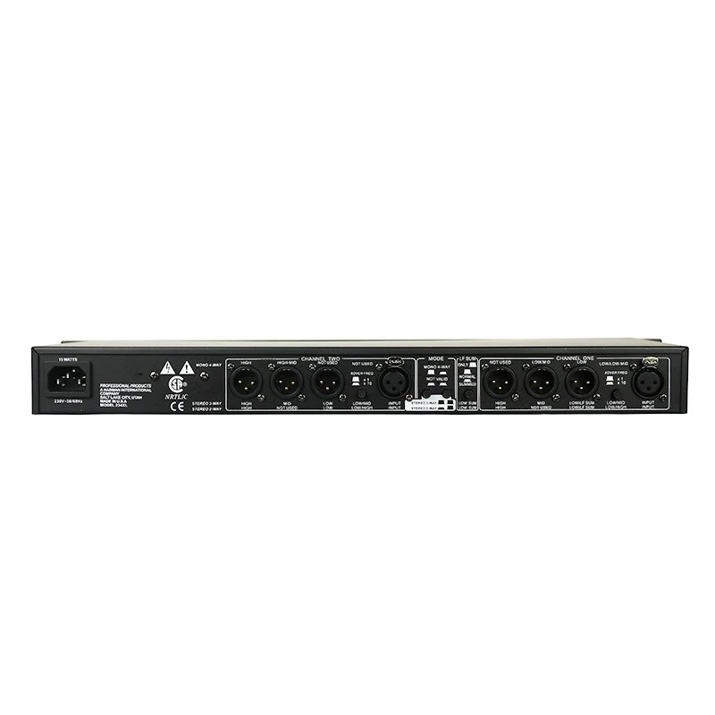 Professional Sound Peripheral Equipments Stereo 2/3 Way, Mono 4-Way 234XL with XLR Connectors Crossover audio Equalizer