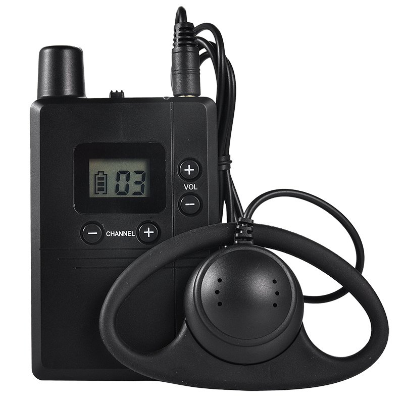 Wireless Whisper Tour Guide System Audio Guide System Hot Selling Sounds Clear for Group Bus Tour Factory Tour Museum Visiting