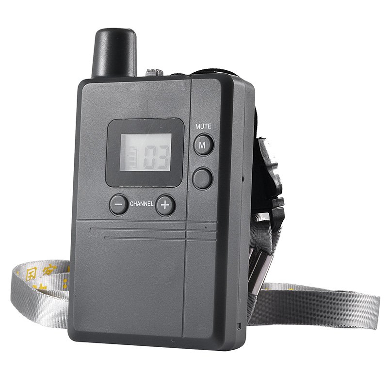 Wireless Whisper Tour Guide System Audio Guide System Hot Selling Sounds Clear for Group Bus Tour Factory Tour Museum Visiting