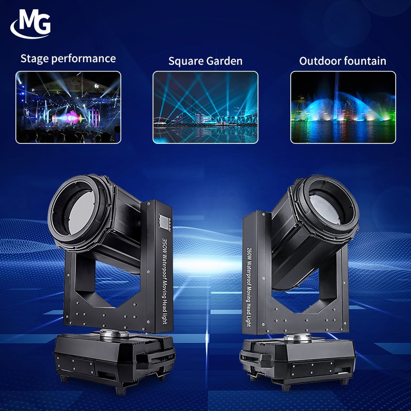 Waterproof Movinghead Beam Light IP65 380 W Water Proof Moving Head Light Outdoor Beam Lighting