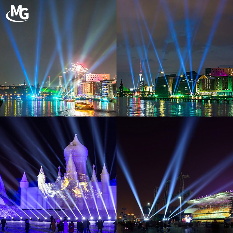Waterproof Movinghead Beam Light IP65 380 W Water Proof Moving Head Light Outdoor Beam Lighting