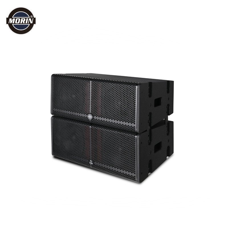 Active Full Set Powered Professional Line Array Speaker Audio Sound System with Class D Amplifier Microphone and DJ Mixer