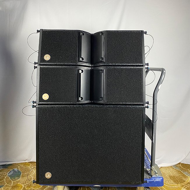 ODM&OED Single 18 inch passive DJ subwoofer dual 8 inch line array Speaker system