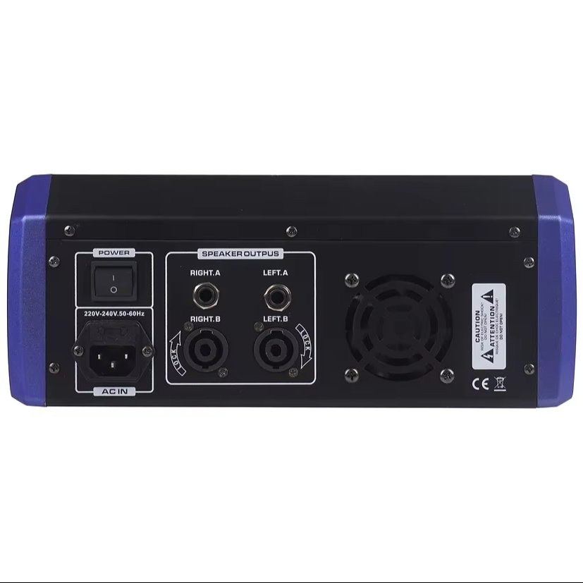 Pro 550W*2 Powered Audio Mixer Console 4/6/8-Channel 99DSP+USB+Bluetooth+Record+MP3 Reverb powered Mixing console sound system