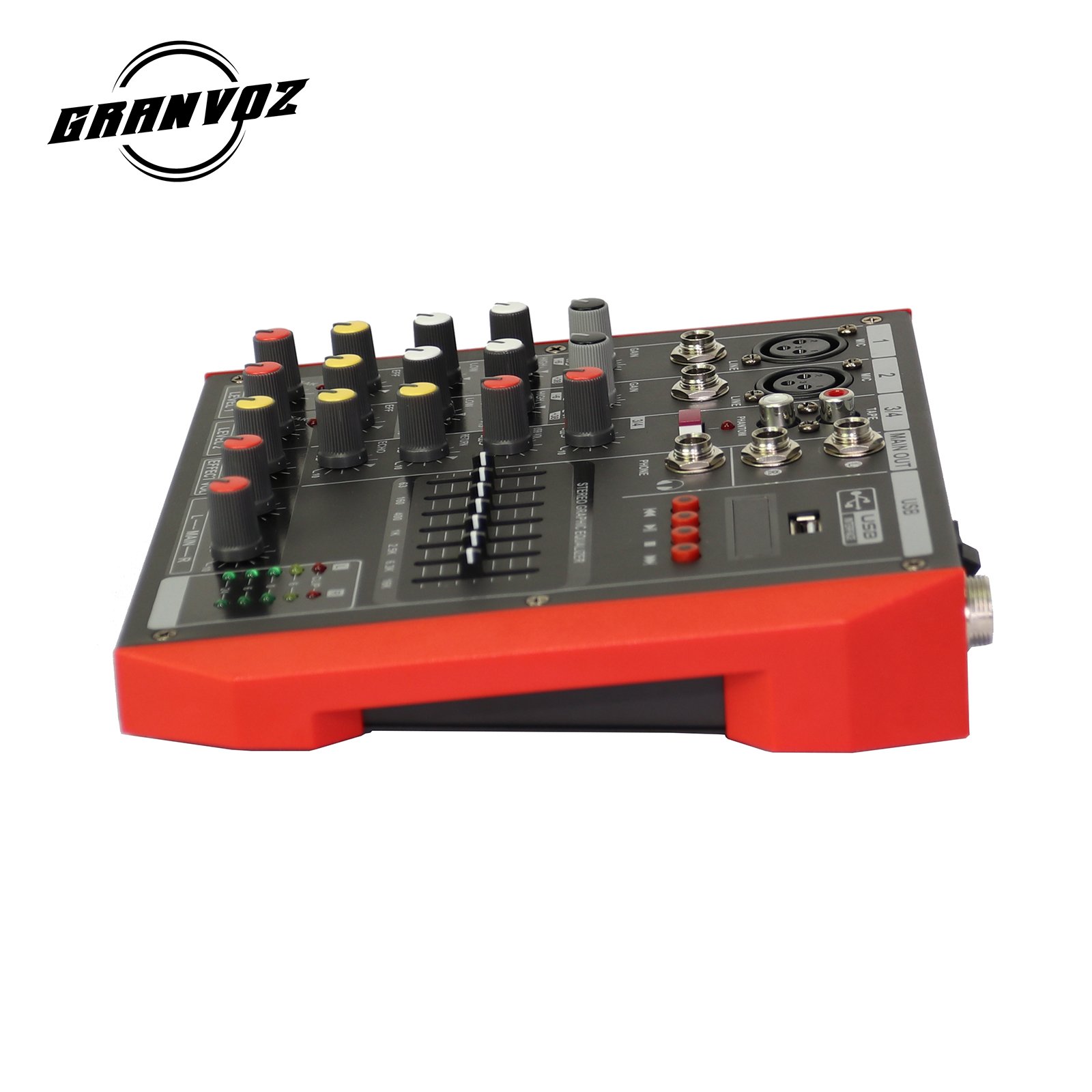 music mixer dj dj sound mixer 4 channel