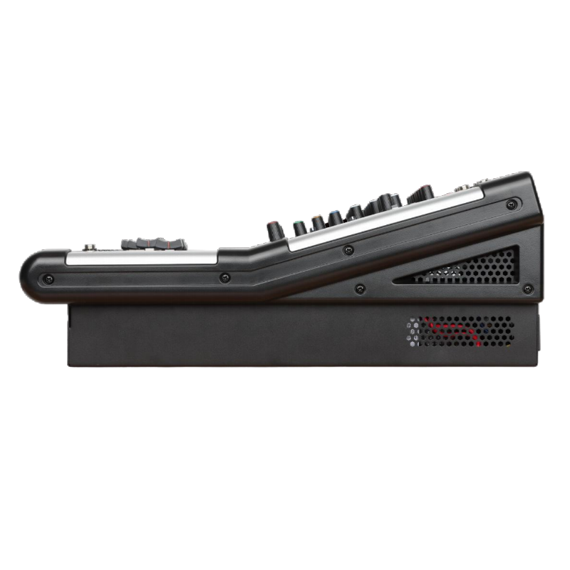 GL 8/12/16 Channel Pro audio power mixer bluilt-in class AB 300/500 watts amplifier 99dsp+mp3+bluetooth+connect computer record