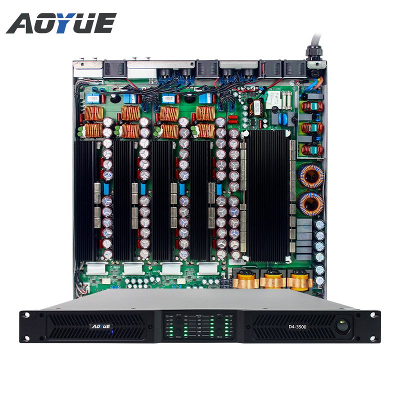D4-3500 power amplifier 4 channel sound equipment 3500w 2 ohms amplificateur audio