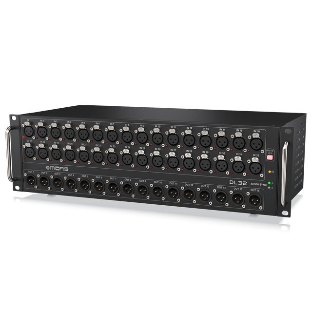 Midas DL32 Audio System Professional Speakers Sound Equipment Digital Stage Box