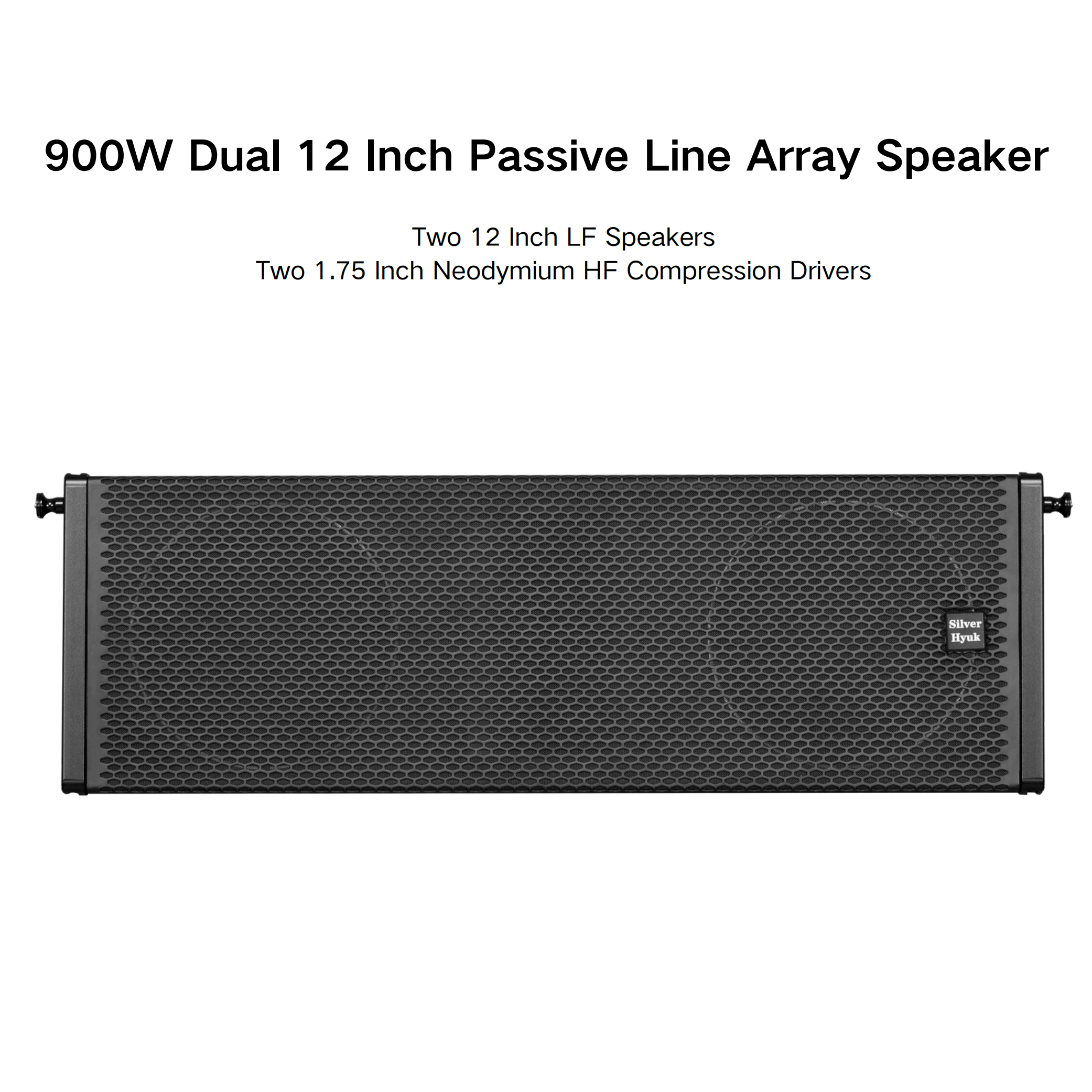 Dual 12 Inch Passive Line Array Two-Way Outdoor Professional Waterproof Speaker Line Array Speaker Cabinet