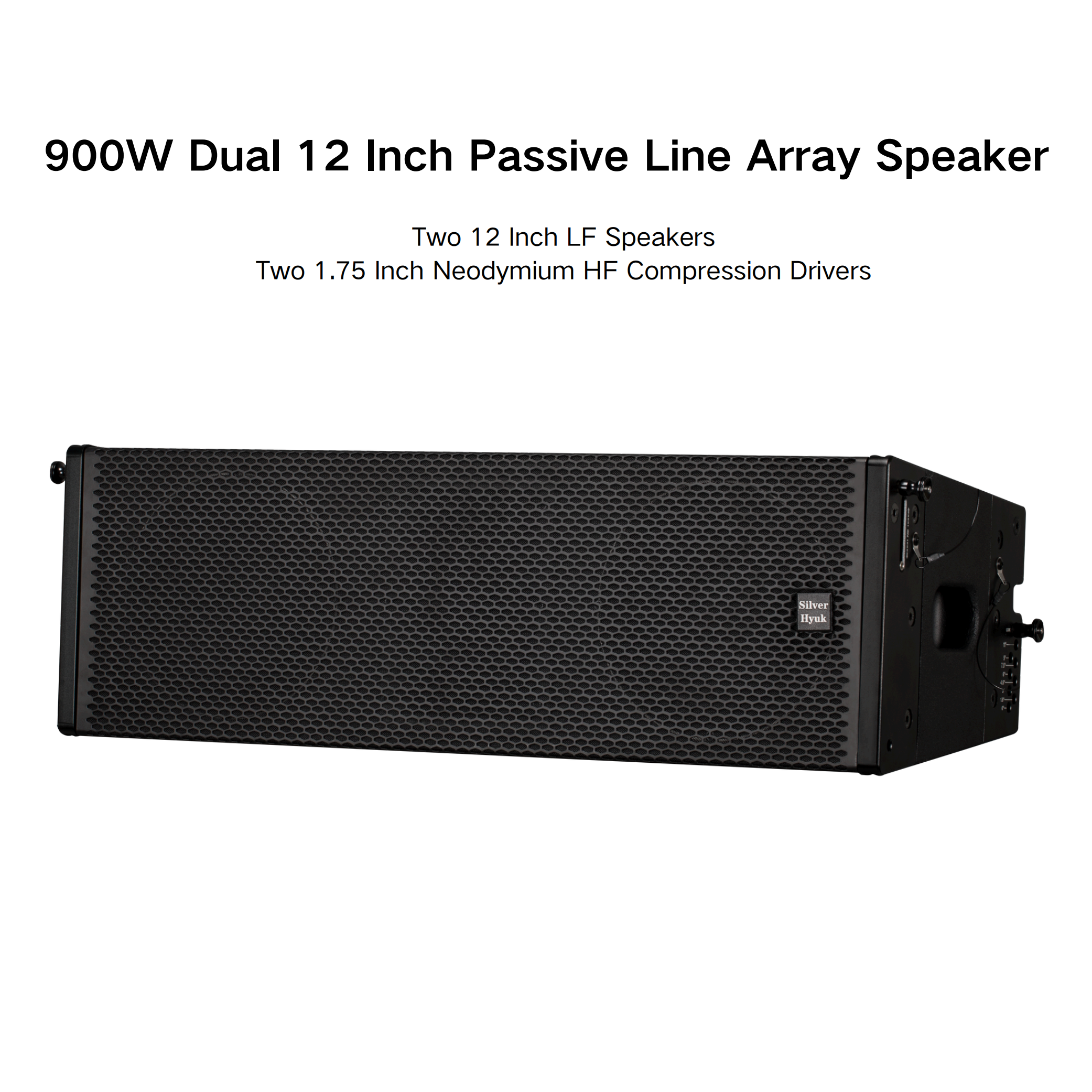 Dual 12 Inch Passive Line Array Two-Way Outdoor Professional Waterproof Speaker Line Array Speaker Cabinet
