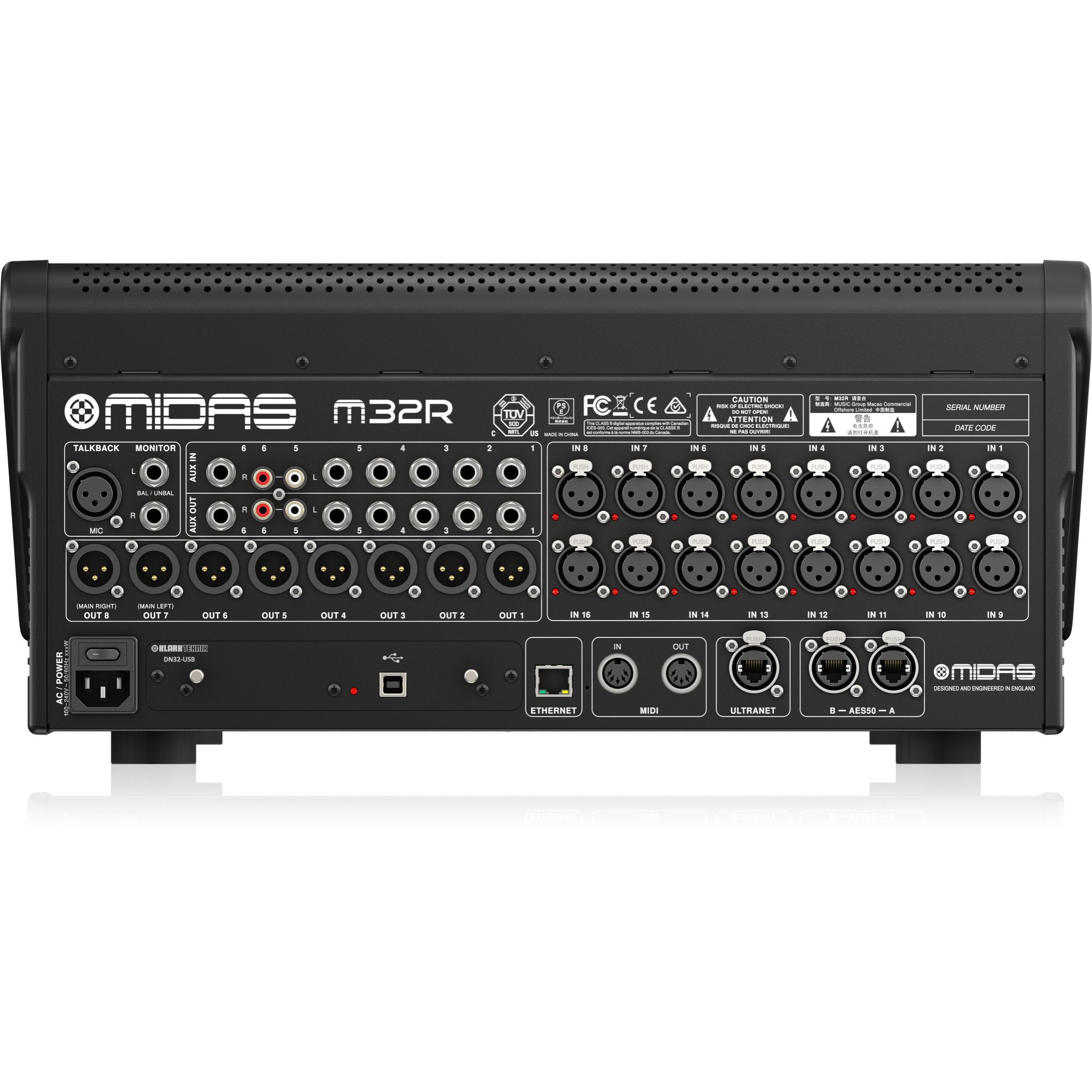 Midas M32R Live Digital Console Audio Sound Equipment Outdoor Indoor Line Array System Audio Mixer