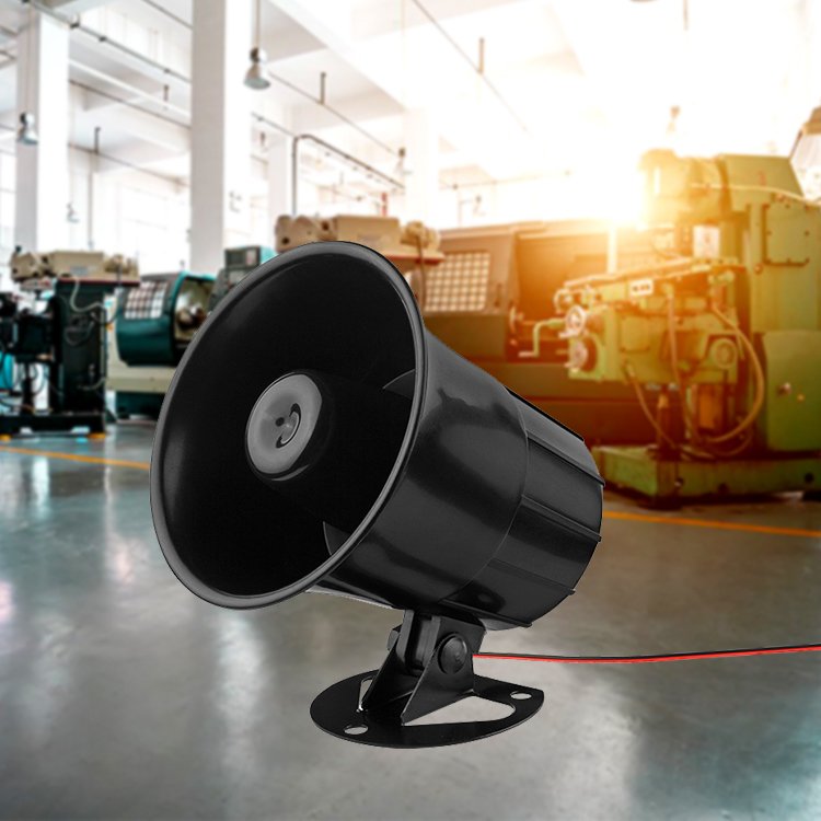 Multifunctional Back-up Horn Speaker Support Voice Replacement And Download Siren Voice Machine Alarm