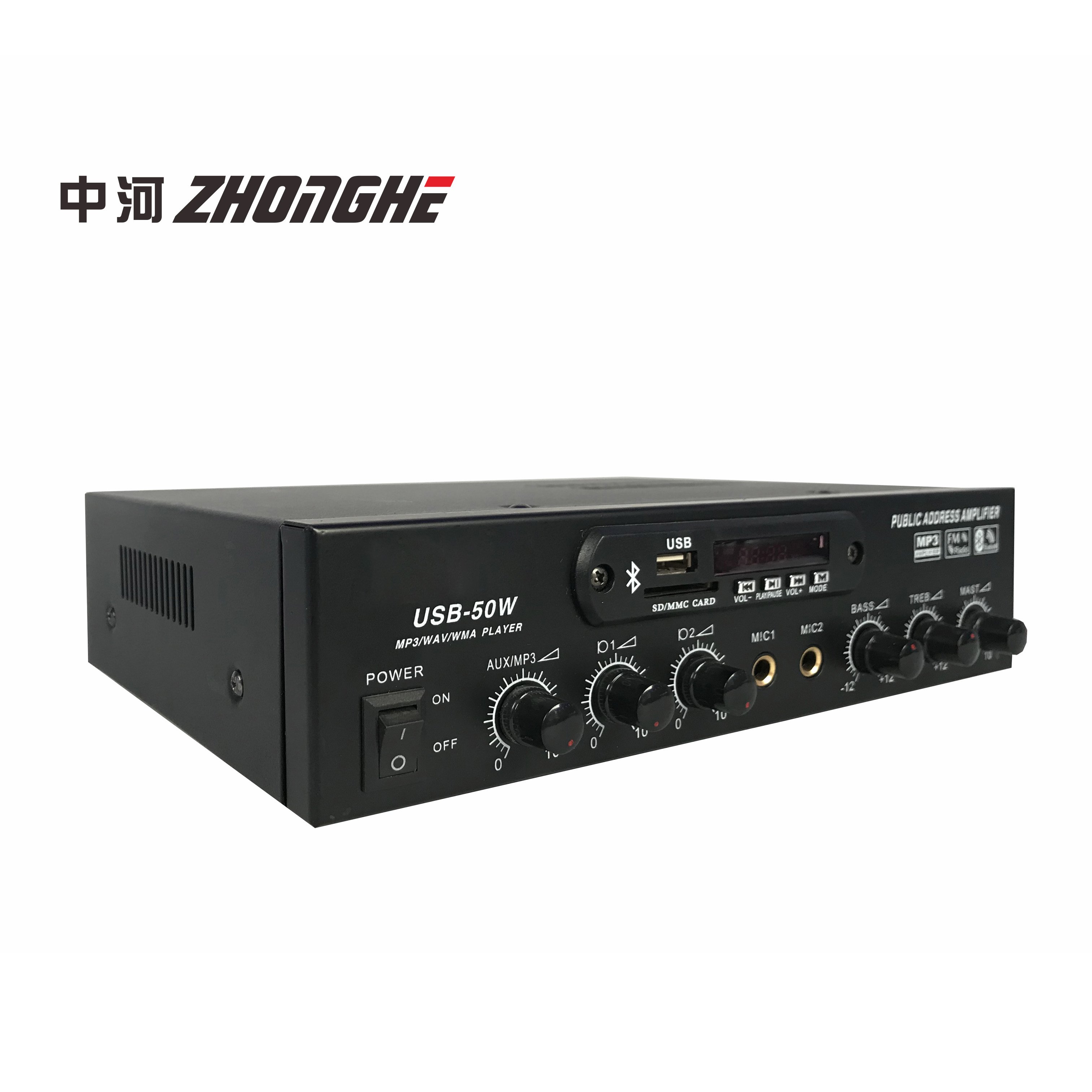 Hot selling mini audio sound equalizer outdoor PA speaker power mixer amplifier for MP3 player