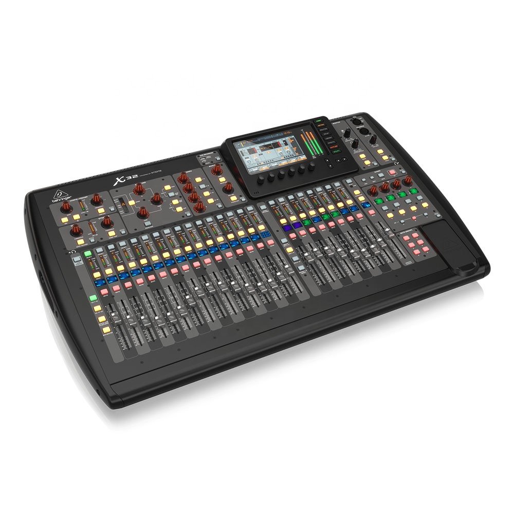 Behringer X32 Digital Mixer Stage 32 Inputs 16 Outputs Audio Sound Equipment Line Array Speakers System Mixer