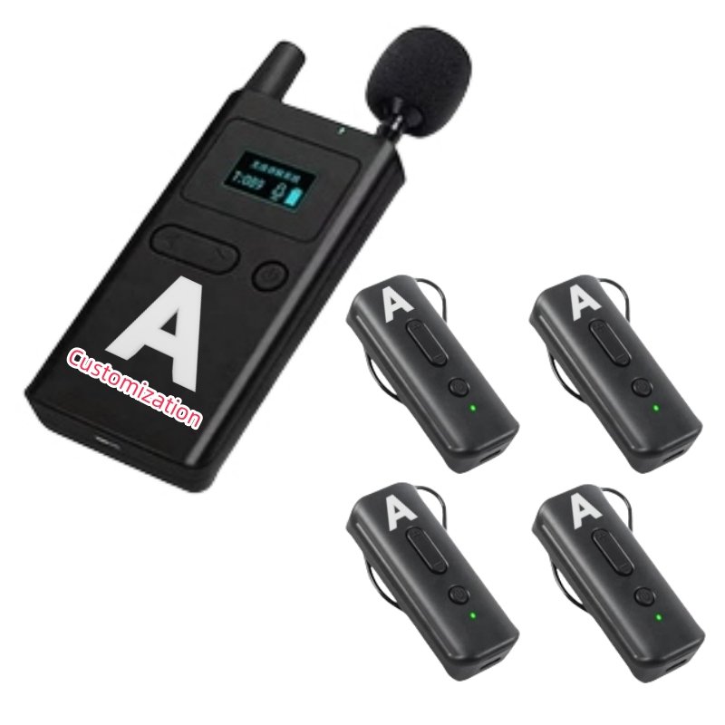 Audio Player Wireless Travel Training Teaching Tour Group Visiting Sightseeing Museum Audio Guide System